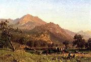 Albert Bierstadt Rocca de Secca Germany oil painting artist